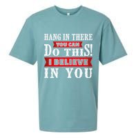 Hang In There You Can Do This I Believe In You Sueded Cloud Jersey T-Shirt