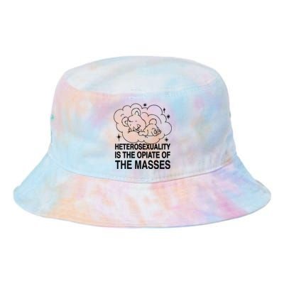 Heterosexuality Is The Opiate Of The Masses Tie Dye Newport Bucket Hat