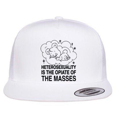 Heterosexuality Is The Opiate Of The Masses Flat Bill Trucker Hat