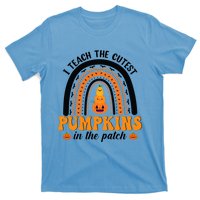 Halloween I Teach The Cutest Pumpkins In The Patch Rainbow Gift T-Shirt