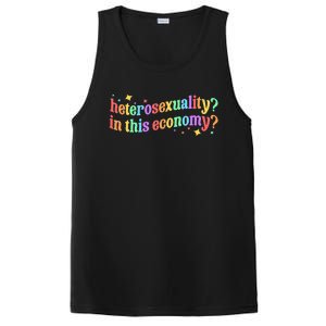 Heterosexuality In This Economy Sarcastic Heterosexual Lgbtq PosiCharge Competitor Tank