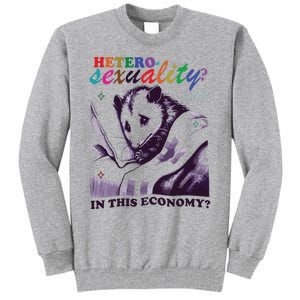 Heterosexuality In This Economy Tall Sweatshirt