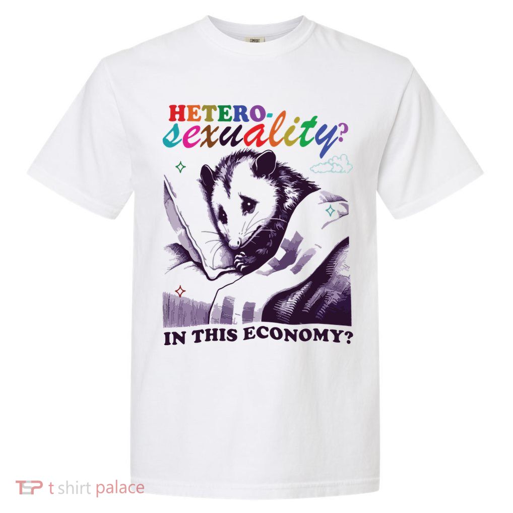 Heterosexuality In This Economy Garment-Dyed Heavyweight T-Shirt
