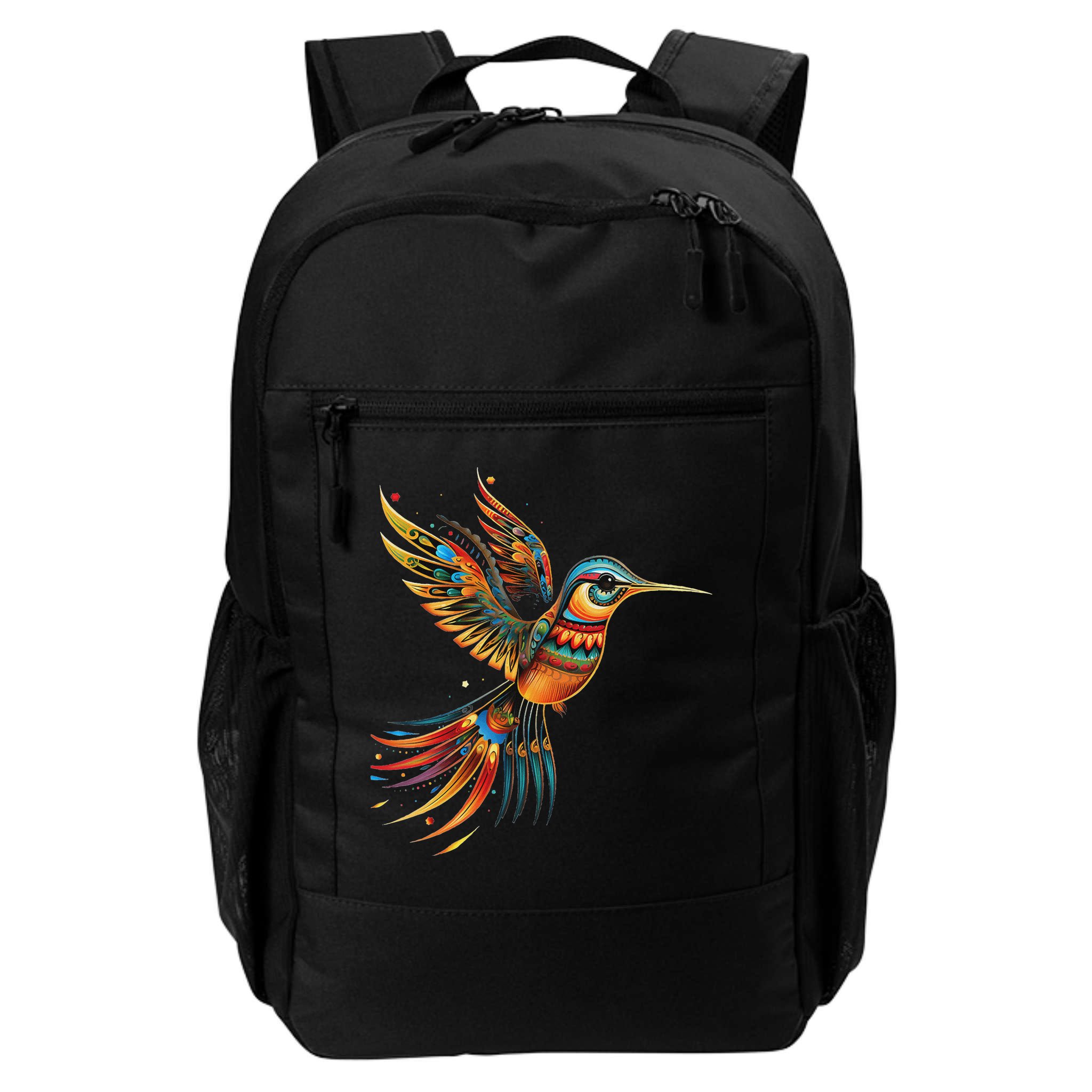 Hummingbird Indian Tribal Art Indian Indigenous Backpack