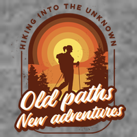 Hiking Into The Unknown Old Paths New Adventures Toddler Hoodie