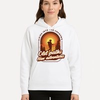 Hiking Into The Unknown Old Paths New Adventures Hoodie