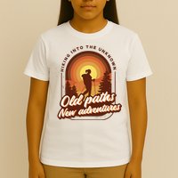 Hiking Into The Unknown Old Paths New Adventures T-Shirt