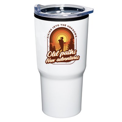 Hiking Into The Unknown Old Paths New Adventures Tumbler