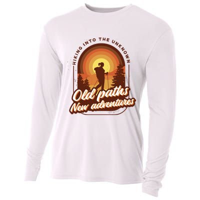 Hiking Into The Unknown Old Paths New Adventures Cooling Performance Long Sleeve Crew