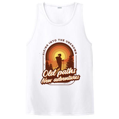 Hiking Into The Unknown Old Paths New Adventures PosiCharge Competitor Tank