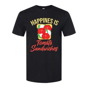 Happiness Is Tomato Sandwiches Sandwich Softstyle CVC T-Shirt