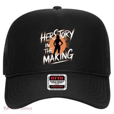 Herstory In The Making Empowert S Empowert Gift High Crown Mesh Back Trucker Hat