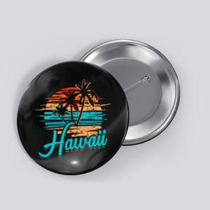 Hawaiian Island Tropical Hawaii Design Vacation Souvenir Button