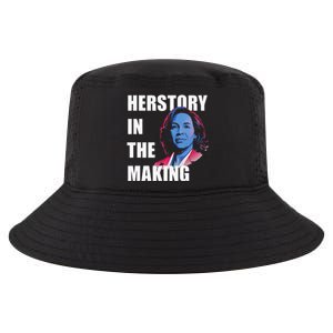 Herstory In The Making President American Flag Kamala Harris Cool Comfort Performance Bucket Hat