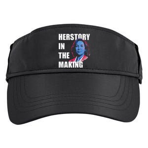 Herstory In The Making President American Flag Kamala Harris Adult Drive Performance Visor