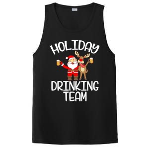 Holiday Ing Team Santa Claus Reindeer Xmas Cute Gift PosiCharge Competitor Tank