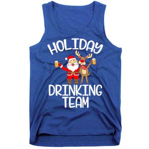 Holiday Ing Team Santa Claus Reindeer Xmas Cute Gift Tank Top