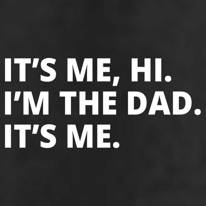 Hi I'm The Dad It's Me Funny Gift Golf Towel