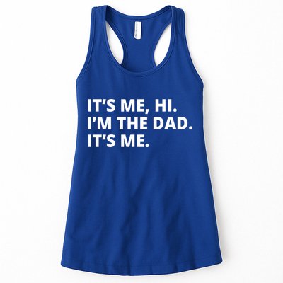 Hi I'm The Dad It's Me Funny Gift Womens Tank Top