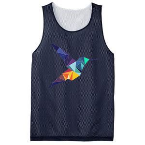 Hummingbird In The Pocket Watercolor Hummingbird Mesh Reversible Basketball Jersey Tank