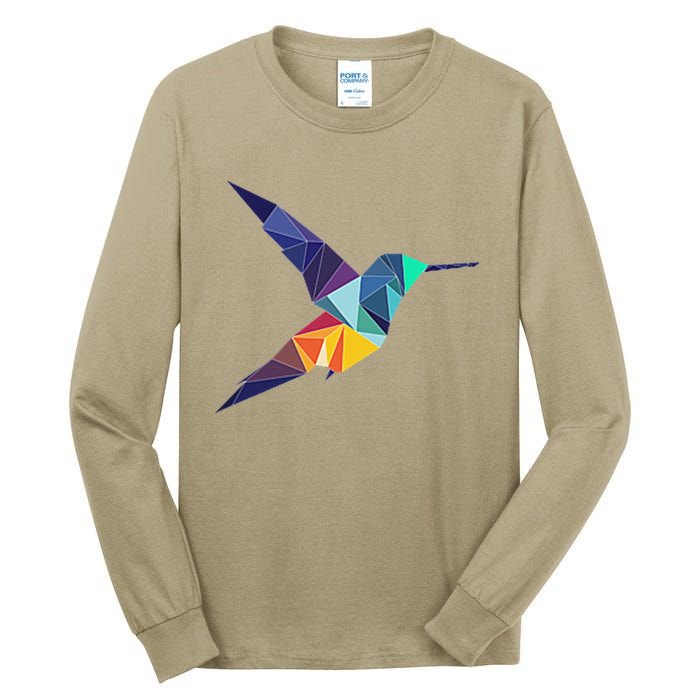 Hummingbird In The Pocket Watercolor Hummingbird Tall Long Sleeve T-Shirt