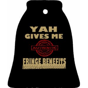 Hebrew Israelite Tribe Of Judah Hebrew Fringes YahS Chosen Ceramic Bell Ornament