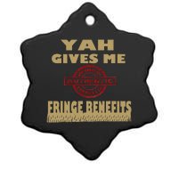 Hebrew Israelite Tribe Of Judah Hebrew Fringes YahS Chosen Ceramic Star Ornament