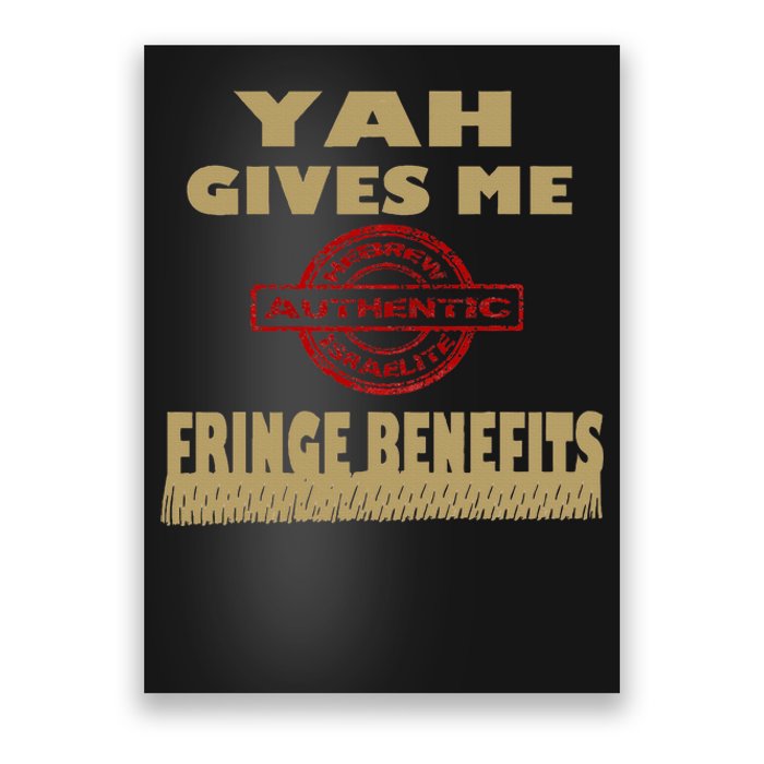 Hebrew Israelite Tribe Of Judah Hebrew Fringes YahS Chosen Poster