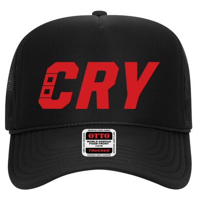 Hockey Images That Precede Unfortunate Events Checkered Flags Cry Cause Chaos Trucker Hat