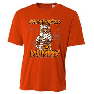 Halloween IM The Grand Mummy Grandma Halloween Great Gift Cooling Performance Crew T-Shirt