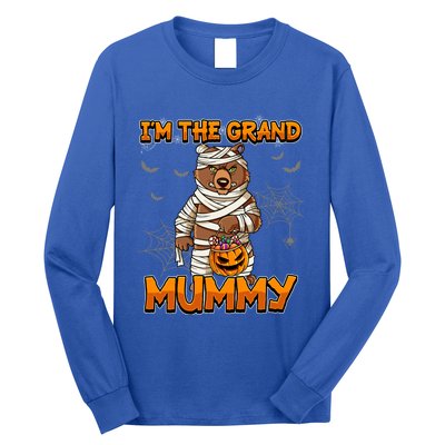 Halloween IM The Grand Mummy Grandma Halloween Great Gift Long Sleeve Shirt