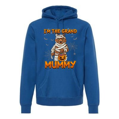 Halloween IM The Grand Mummy Grandma Halloween Great Gift Premium Hoodie