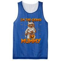 Halloween IM The Grand Mummy Grandma Halloween Great Gift Mesh Reversible Basketball Jersey Tank