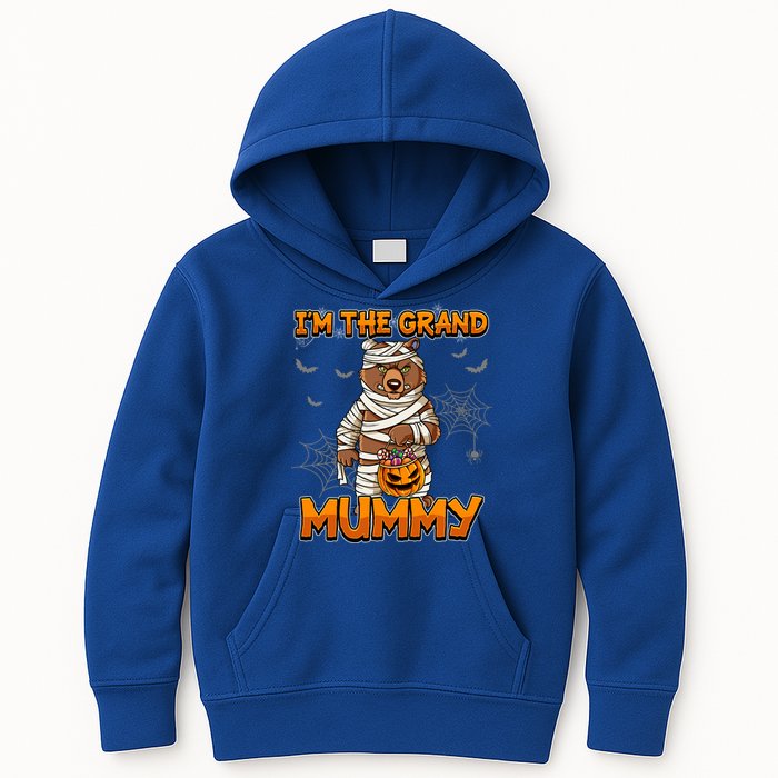 Halloween IM The Grand Mummy Grandma Halloween Great Gift Kids Hoodie