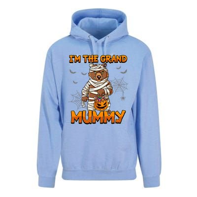 Halloween IM The Grand Mummy Grandma Halloween Great Gift Unisex Surf Hoodie