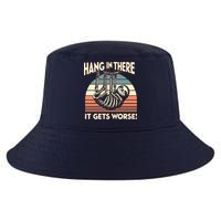 Hang In There It Gets Worse Cool Comfort Performance Bucket Hat