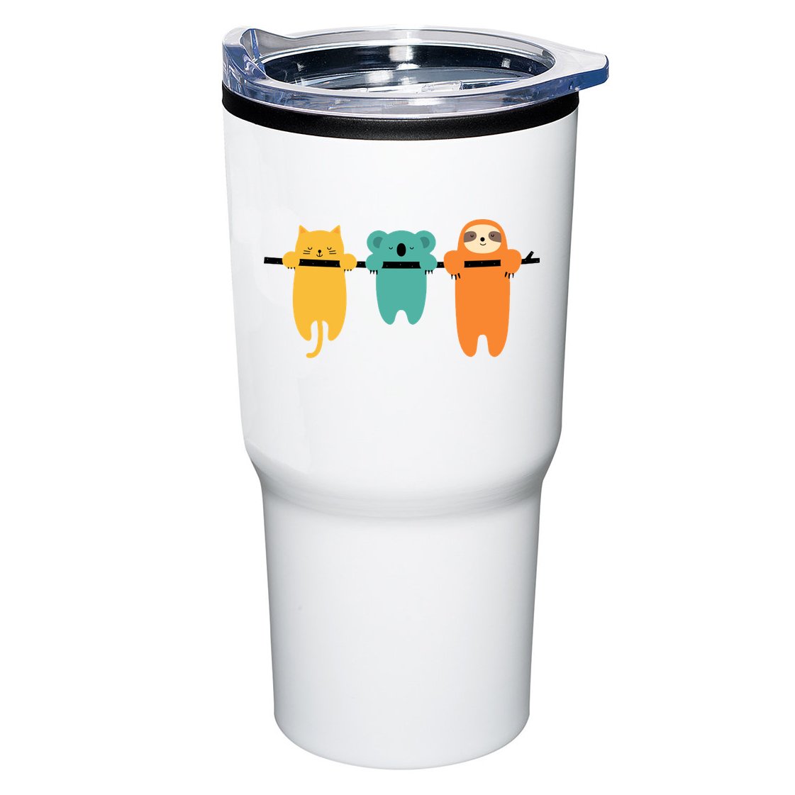Hang In There Cat Sloth And Koala Cute Tumbler