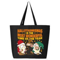 Hallothanksmas Is The Most Wonderful Time Of The Year Holiday Gnomes 25L Jumbo Tote