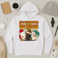 Hallothanksmas Is The Most Wonderful Time Of The Year Holiday Gnomes Hoodie