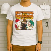 Hallothanksmas Is The Most Wonderful Time Of The Year Holiday Gnomes T-Shirt