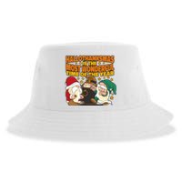 Hallothanksmas Is The Most Wonderful Time Of The Year Holiday Gnomes Sustainable Bucket Hat