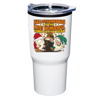 Hallothanksmas Is The Most Wonderful Time Of The Year Holiday Gnomes Tumbler