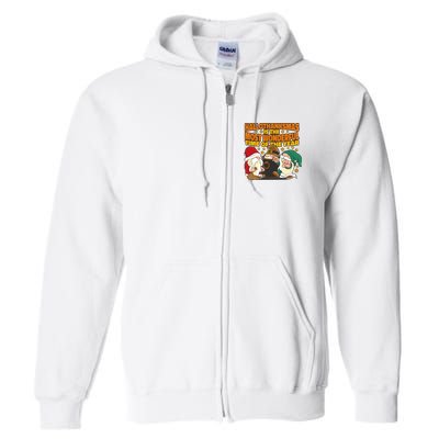 Hallothanksmas Is The Most Wonderful Time Of The Year Holiday Gnomes Full Zip Hoodie