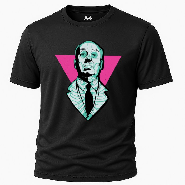Hitchcock Neon Skull Cooling Performance Crew T-Shirt