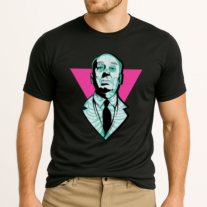 Hitchcock Neon Skull Cooling Performance Crew T-Shirt