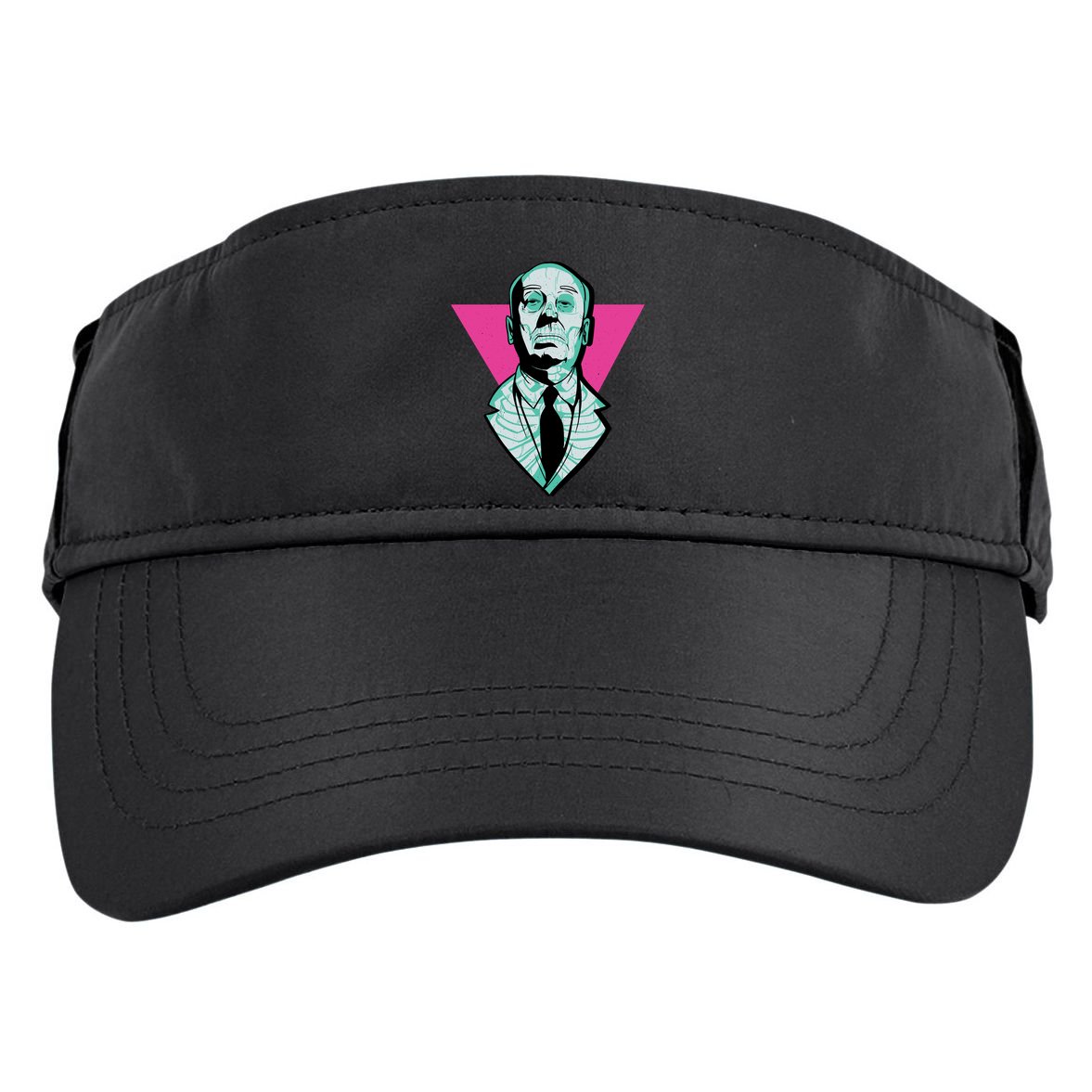 Hitchcock Neon Skull Adult Drive Performance Visor
