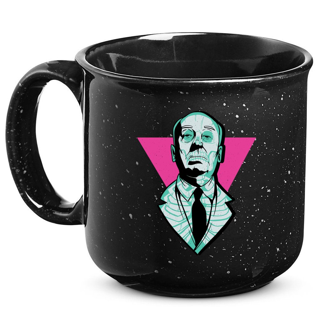 Hitchcock Neon Skull 15oz Campfire Ceramic Mug