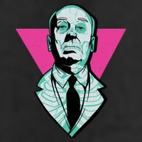 Hitchcock Neon Skull Tumbler