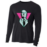 Hitchcock Neon Skull Cooling Performance Long Sleeve Crew