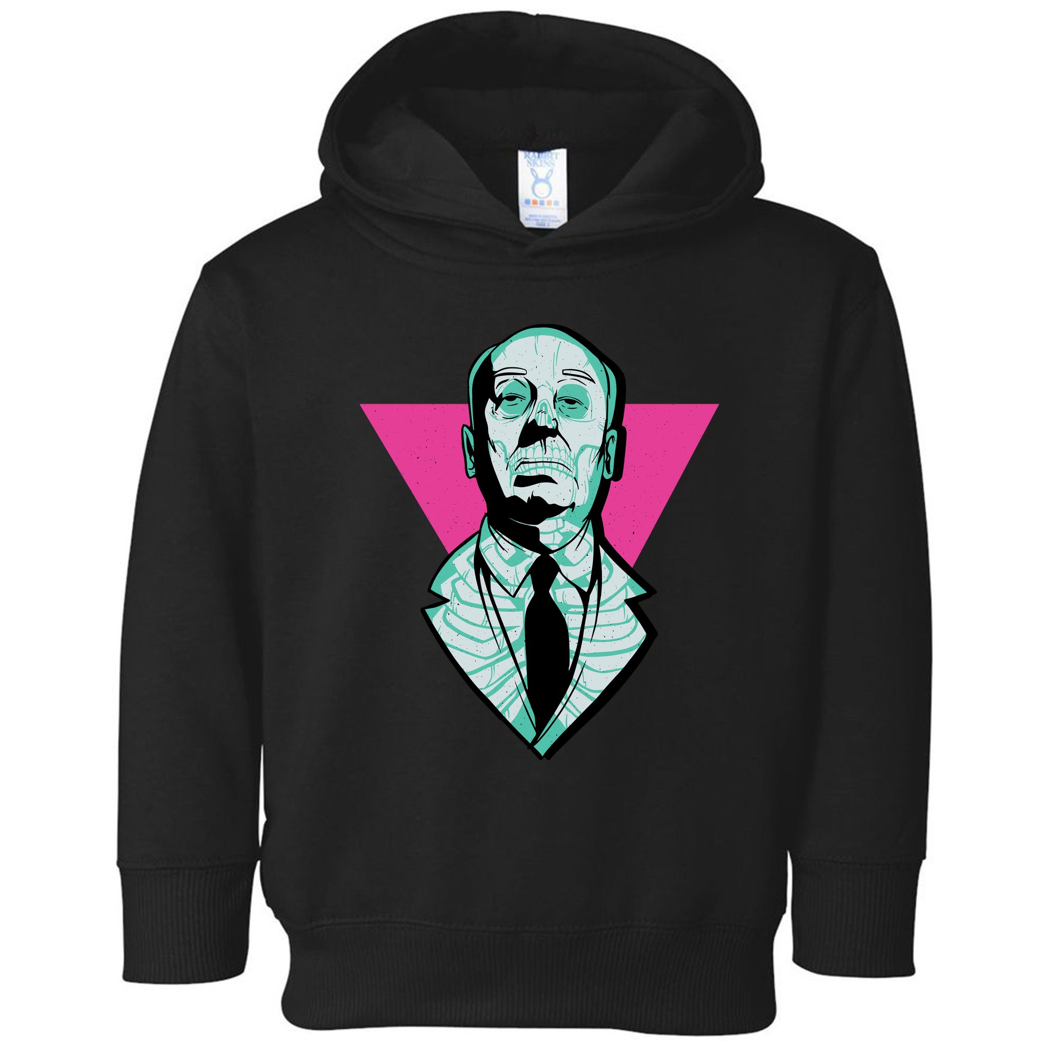 Hitchcock Neon Skull Toddler Hoodie